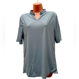 Tanst sky polo light blue shirts for women size M
